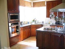 Completed kitchen