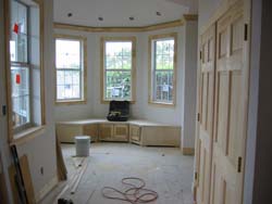 Breakfast area construction